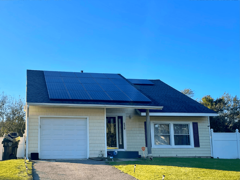 This home on Four Mile Branch Rd. installed a 8.28 kW solar system with Ad Energy.