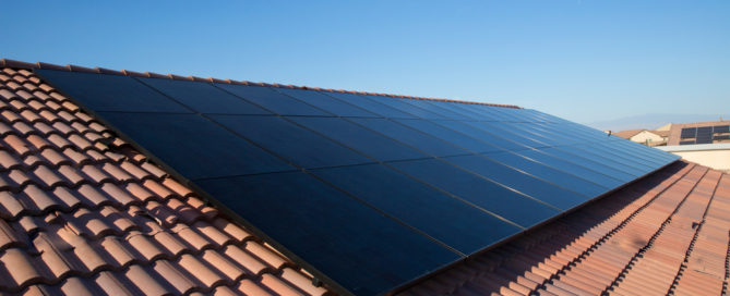 SunPower panels on a roof