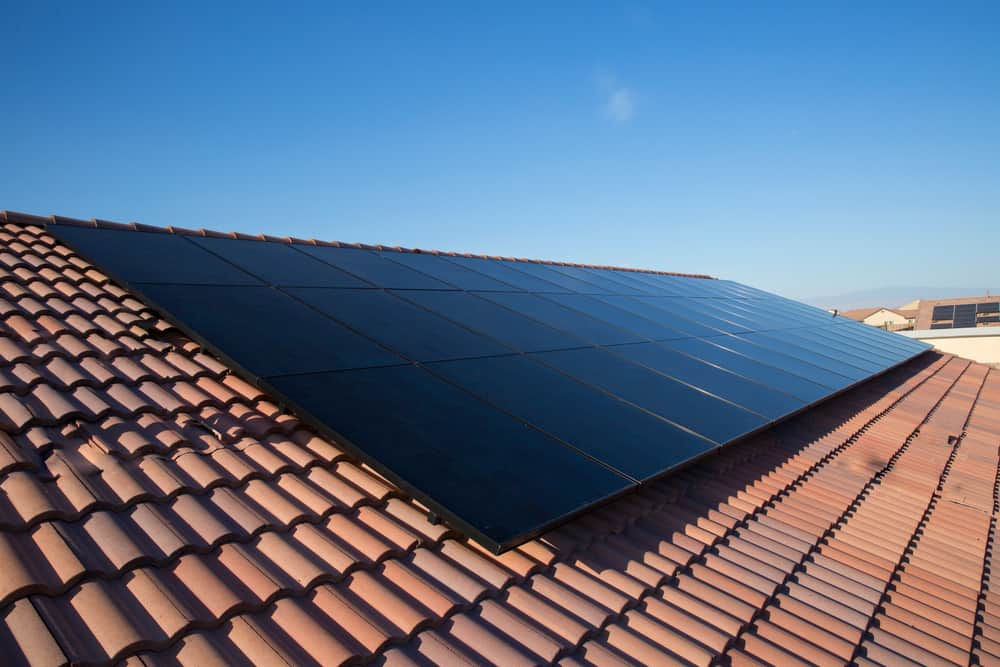 SunPower panels on a roof