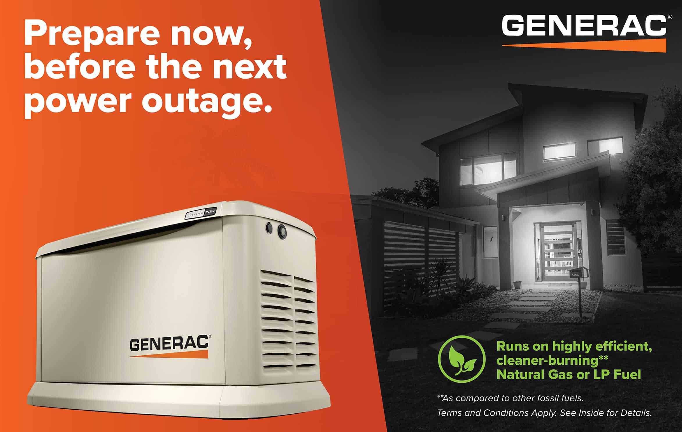 Generac 24kW Guardian Series Home Standby Generator